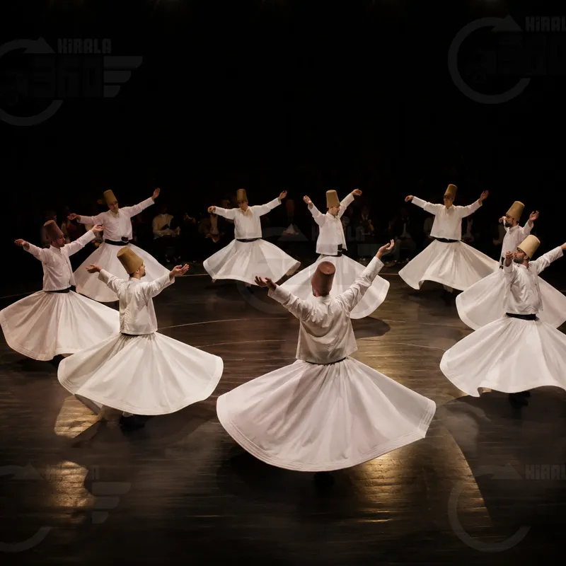 Semazen Gösterisi Model 4